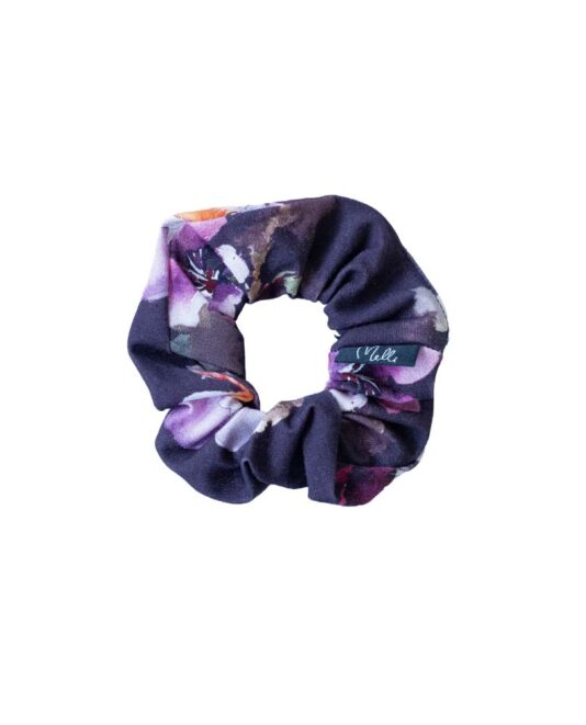 Scrunchie-mystic flower luumu-Melli-EcoDesign