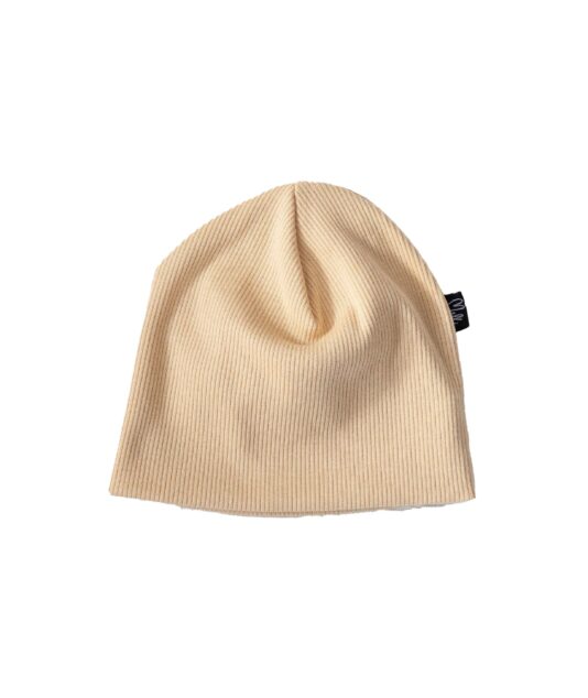 Vastasyntyneen pipo ribbi vaalea kaura - Melli EcoDesign