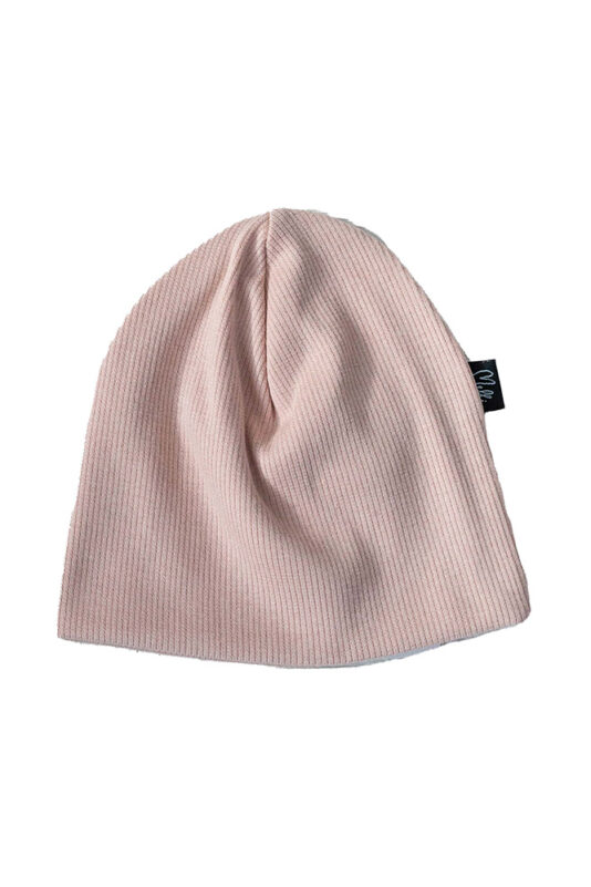 vauvan vaaleanpunainen ribbipipo - Melli EcoDesign