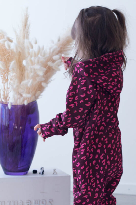 Vauvan collegehaalari leopardi - Melli EcoDesign