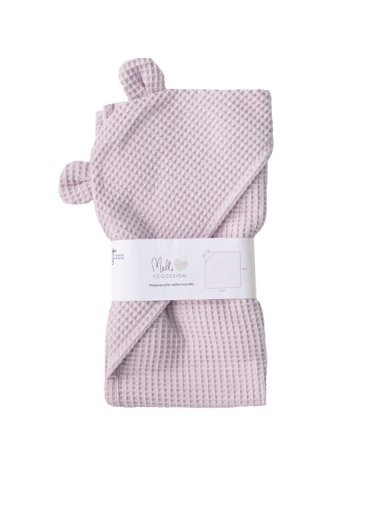 Vauvan-huppupyyhe-murrettu kanerva-Melli-EcoDesign Vauvan-huppupyyhe-murrettu kanerva-Melli-EcoDesign