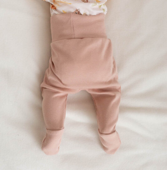 Vauvan potkuhousut roosa - Melli EcoDesign