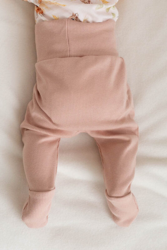 Vauvan potkuhousut roosa - Melli EcoDesign