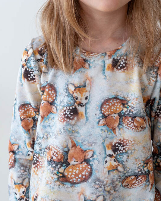 Bambi mekko frillahelmalla – Melli EcoDesign Bambi mekko frillahelmalla - Melli EcoDesign