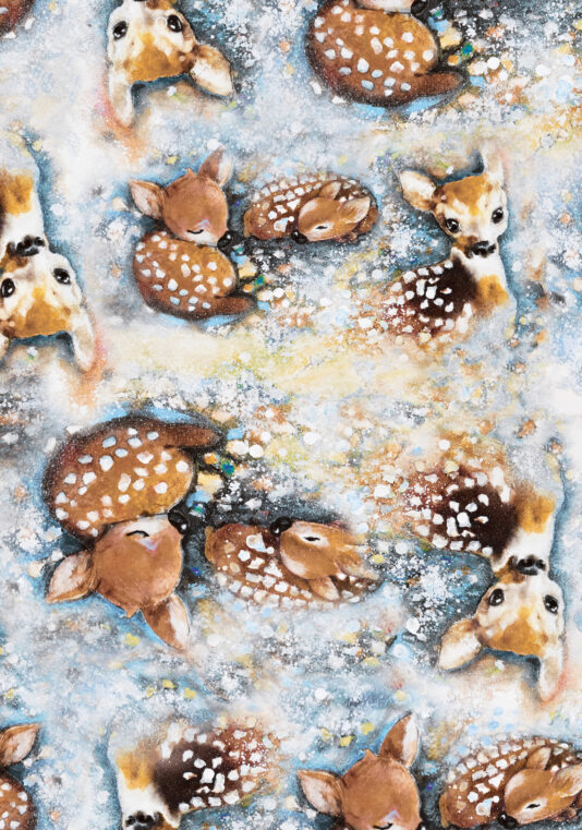 Bambit lehtisateessa ice blue - Melli EcoDesign Bambit lehtisateessa ice blue - Melli EcoDesign