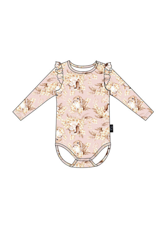Body Luppakorva vaaleanpunainen - Melli EcoDesign