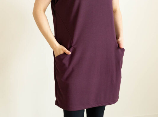 Holkkihihatunika taskuilla - Melli EcoDesign Holkkihihatunika taskuilla - Melli EcoDesign