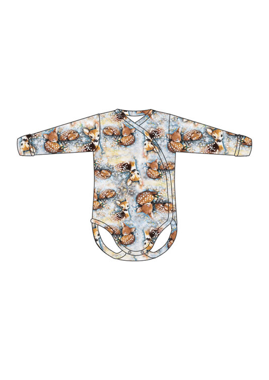 Kietaisubody kääntöhihoilla Bambit lehtisateessa jääns Kietaisubody kääntöhihoilla Bambit lehtisateessa jääns