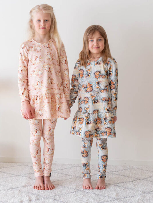 Lasten Suomessa valmistetut mekot - Melli EcoDesign Kotimaiset lasten collegemekot - Melli EcoDesign