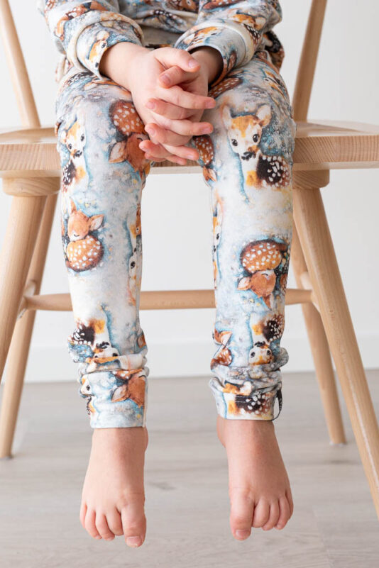 Lasten bambi collegelegginsit - Melli EcoDesign