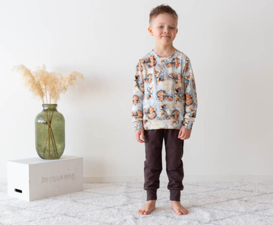 Lasten bambi collegepaita - Melli EcoDesign Lasten bambi collegepaita - Melli EcoDesign