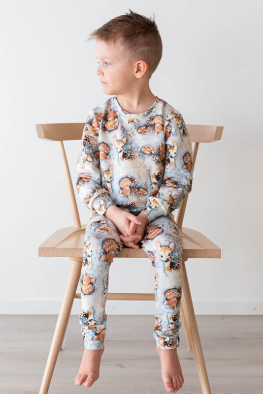 Lasten bambi collegetuotteet – Melli EcoDesign