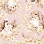 Luppakorva vaaleanpunainen kuosikuva