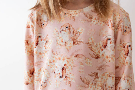 Pupukuosinen lasten collegepaita - Melli EcoDesign Pupukuosinen lasten collegepaita - Melli EcoDesign