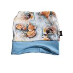 Body Bambit lehtisateessa sininen - Melli EcoDesign