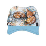 Vauvan resoripipo Bambit lehtisateessa jäänsininen