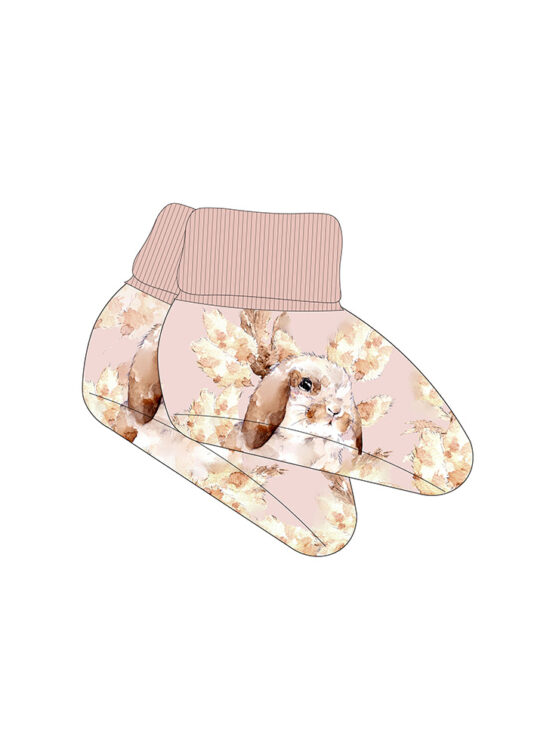 Vauvan tossut Luppakorva vaaleanpunainen