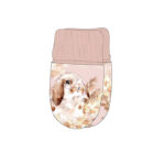 Vauvan tumput Luppakorva vaaleanpunainen