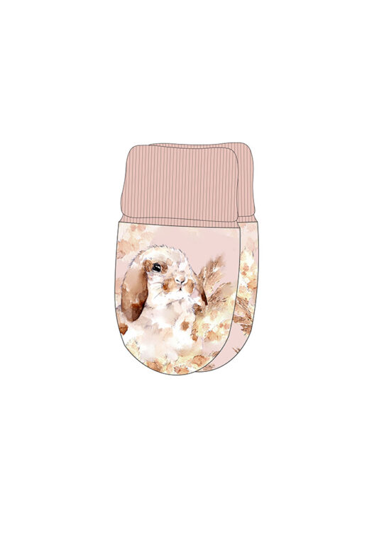 Vauvan tumput Luppakorva vaaleanpunainen