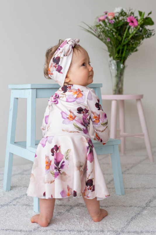 Söpö vauvan bodyllinen mekko - Melli EcoDesign