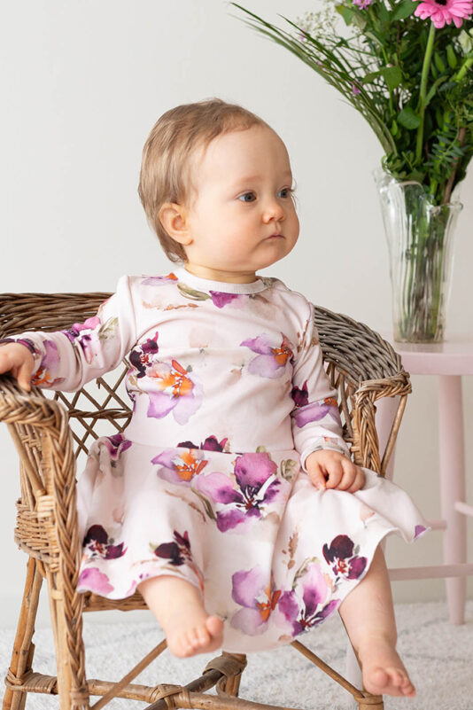Vauvan kotimainen bodymekko - Melli EcoDesign