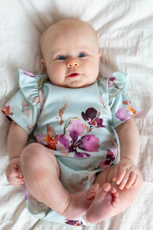 Vauvan lyhythihainen body - Melli EcoDesign