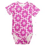 Body Bambit lehtisateessa sininen - Melli EcoDesign