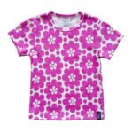 Body Bambit lehtisateessa sininen - Melli EcoDesign