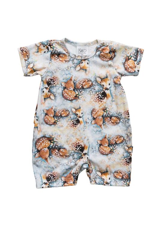 Body Bambit lehtisateessa sininen - Melli EcoDesign Body Bambit lehtisateessa sininen - Melli EcoDesign