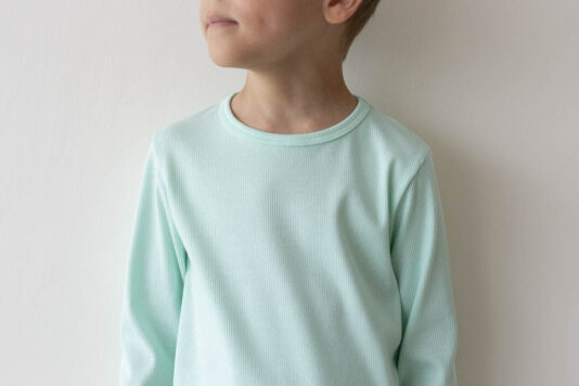 Lasten ribbineulospaita - Melli EcoDesign Lasten ribbineulospaita - Melli EcoDesign