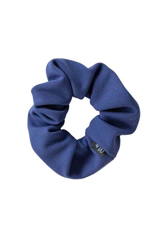 Scrunchie indigon sininen