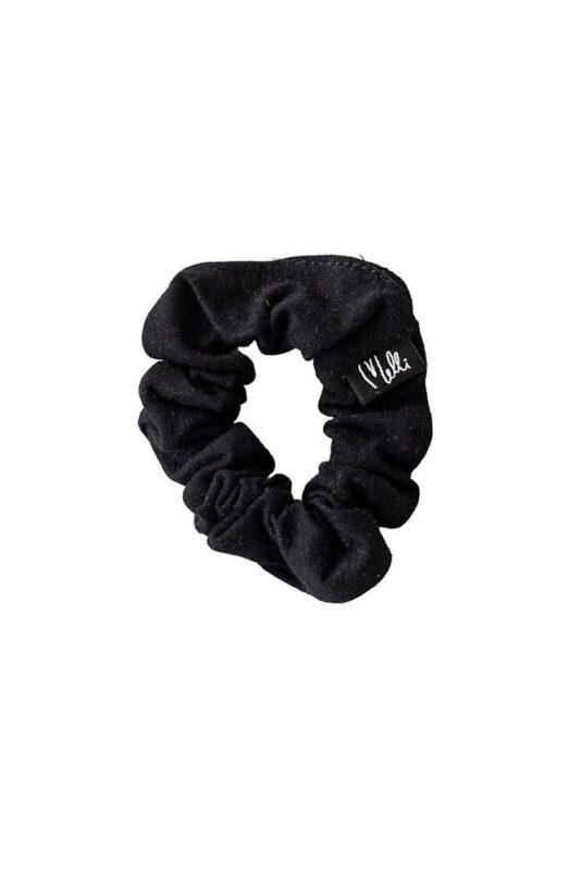 Scrunchie bambu musta pieni