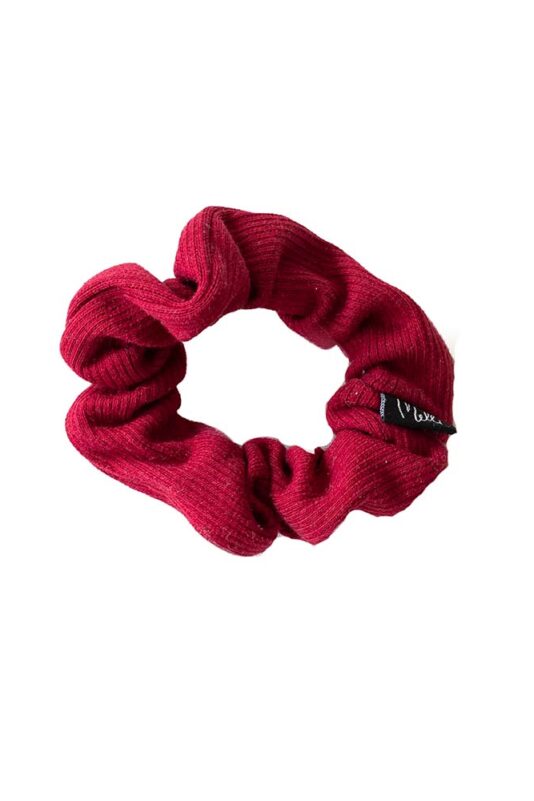 Ribbiscrunchie burgundy pieni
