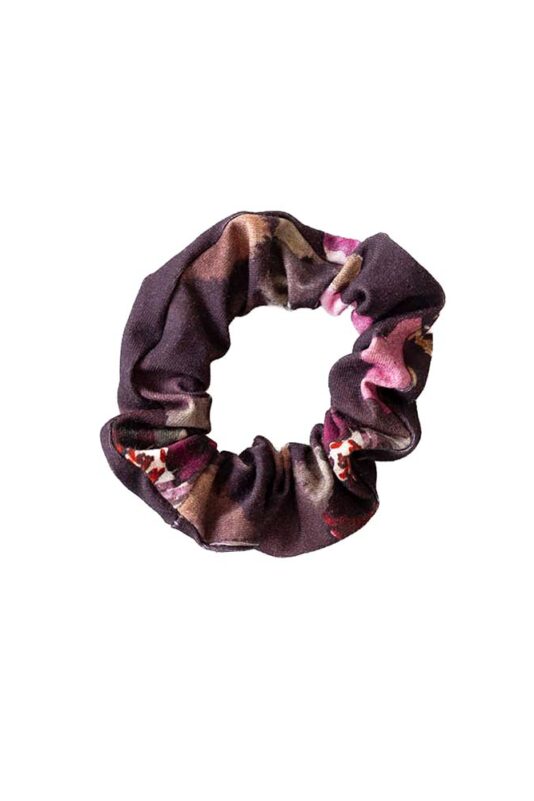 Scrunchie Mystic flower luumu pieni