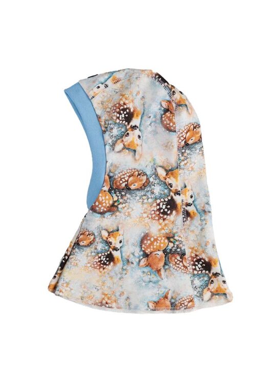 Body Bambit lehtisateessa sininen - Melli EcoDesign