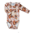 vauvan röyhelöbody bambi - Melli EcoDesign